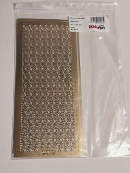 Konturensticker Borte XVI gold