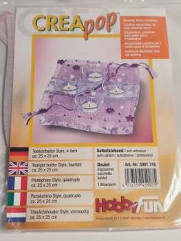 Teelichthalter Style 4-fach ca. 25 x 25 cm