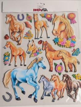 3D Sticker XXL Pferde