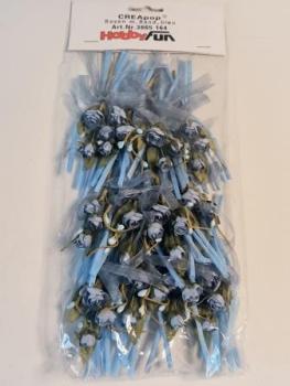 CREApop® Rosen mit Band, blau