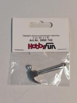 Trendy Schmuckanhänger Hammer 5cm