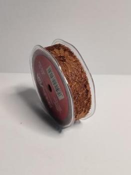 Crea-Pop Tüllspitze 25mm a`20m braun  ldm