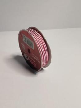 Streifen-Band 5 mm  25 m rot   ldm