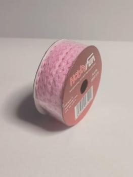 Zackenborte 3 mm / 25 m  rose   ldm