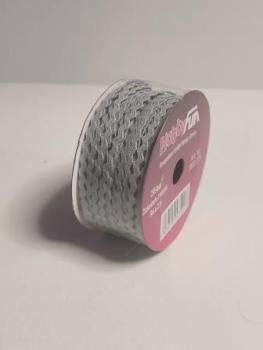 Zackenborte 3 mm / 25 m  grau   ldm