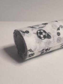 Vlies Fussball, weiss, 25 cm x 15 m  ldm