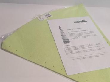 Filzform Baum grün 50cm