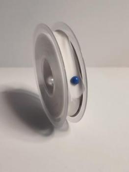 Dekoband Rügen  weiss 15 mm / 20 m  ldm