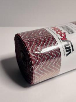 Dekostoff Leinen-optik Fashion, 15 cm x 10 m, rot   ldm