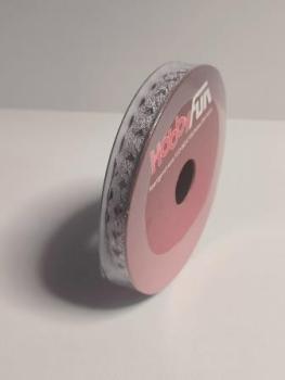 Metallic-Zackenlitze 5 mm zartrosa  20 m   ldm