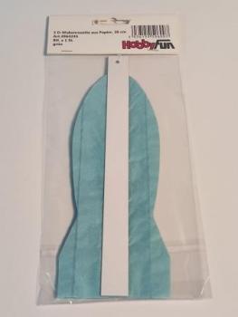 3D-Wabenrosette aus Papier, 36 cm, grün, Btl. à 1 St.