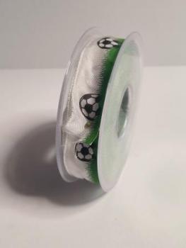 Band Fussball 25 mm, Rol. à 20  ldm