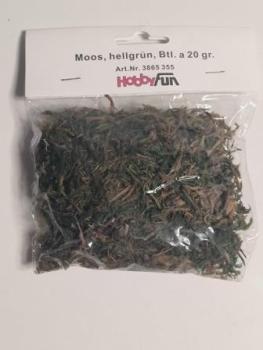 Moos, hellgrün, Btl. à 20 gr.