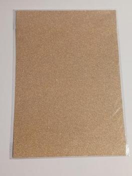 Glitzerfolie gold, DIN A 4, Btl. à 2 St.