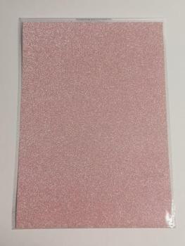 Glitzerfolie rosé, DIN A 4, Btl. à 2 St.