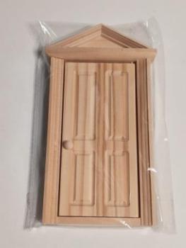 Holztür VIII 18 x 10,5 x 2 cm natur