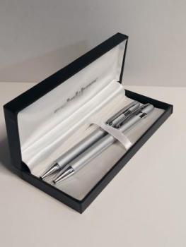 Selektra Schreib-Set, 2-tlg. Elite Silberfarben