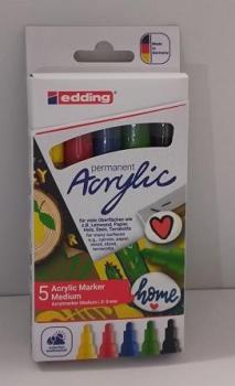 Acrylmarker 2-3mm Basic Set
