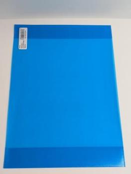 Idena Heftschoner Kunststoff 120 µm transparent blau DIN A5