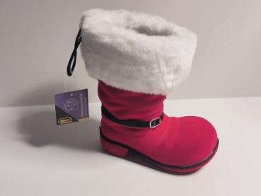 Idena Nikolausstiefel rot 18,5x13x20cm