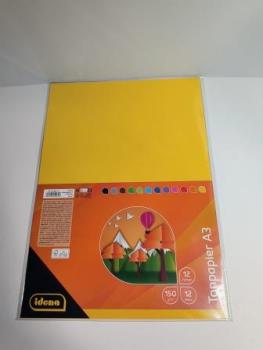 Idena Tonpapier 150g/m² 12 Farben DIN A3