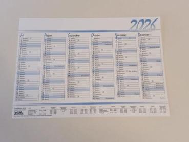 Arbeitstagkalender A5 21x14,8 cm, # 904-0000