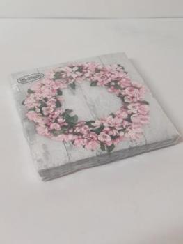 Serviette 33x33cm Ghirlanda di Fiori