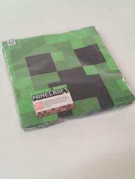 Serviette 33x33cm Tulipes Roses pink