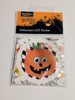Halloween-LED-Sticker Kürbis