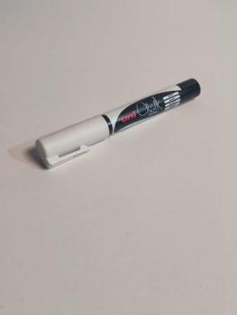 Kreidemarker Uni Chalk weiß