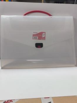 Snopake Dokumentenbox Box Office DIN A3, transparent, Polypropylen, 13734