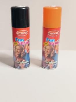 String Spray orange oder schwarz