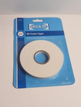 Stick It! STI 7201 Schaumband, Weib, Einheitsgröße, 5 Meter