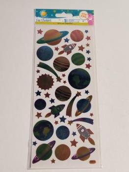 Sticker Metallic - Weltall