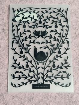 A6 Embossing Folder - 12 Days of Christmas - Tree