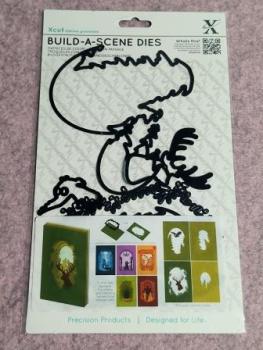 Bildgestaltung Mit Stanzschablonen (5Stk) - Waldgebiet