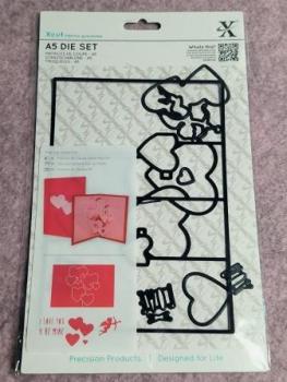A5 Die Set (11pcs) - Pop Up Card Love