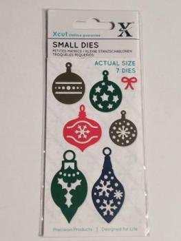 Small Dies (7pcs) - Mini Baubles