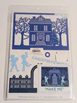 A5 Die Set - Christmas House