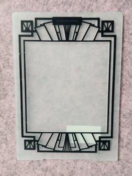 A6 Embossing Folder - Fan Frame