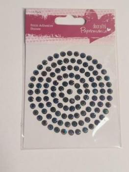 5mm Schmucksteine Selbstklebend (118Stk) - Regenbogenfarben