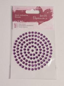 5mm Schmucksteine Selbstklebend (117Stk) - Pink
