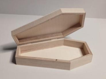 Holzsarg mit Magnetschloss 10 x 18 x 4cm
