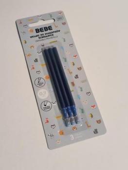 Ersatzminen für Stift BEBE 0,7mm 3er blau