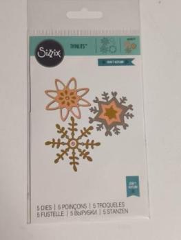 Stanzschablone Schneeflocken