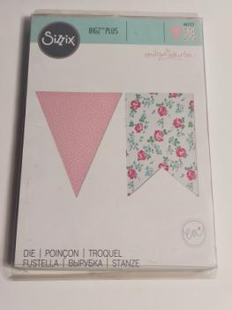Stanzschablone Sizzix, Bigz Plus Die Bunting by Emily Atherton