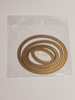 Stanzschablone  Ovale