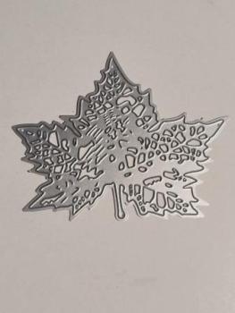 Stanzschablone  Blatt