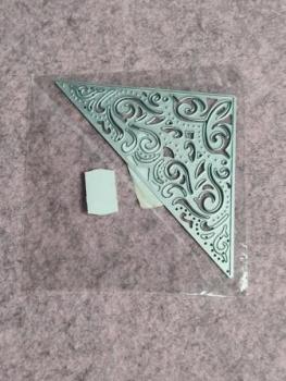 Stanzschablone  Filigrane Ecke