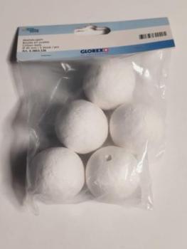 Wattekugeln 45mm  5 Stk / Pg